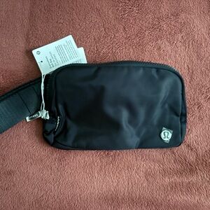lululemon athletica Black Belt Bag Minimalist Design